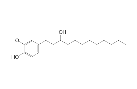 1-(4-hydroxy-3-methoxyphenyl)dodecan-3-ol