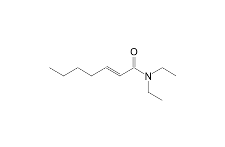 (E)-N,N-Diethyl hept-2-enamide
