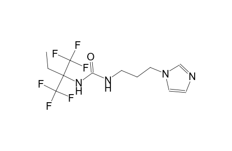 N-[1,1-bis(trifluoromethyl)propyl]-N'-[3-(1H-imidazol-1-yl)propyl]urea