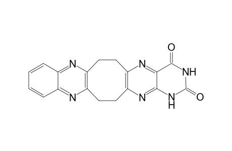 6,7,14,15-Tetrahydroquinoxalino[2',3':5,6]cycloocta[1,2-g]pteridine-2,4(1H,3H)-dione