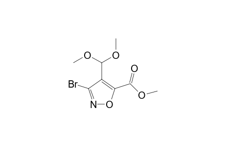 Methyl 3-bromo-4-dimethoxymethylisoxazole-5-carboxylate