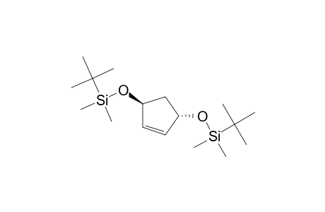 Silane, [4-cyclopentene-1,3-diylbis(oxy)]bis[(1,1-dimethylethyl)dimethyl-, trans-(.+-.)-