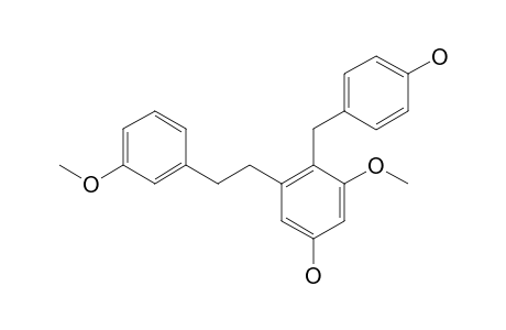 BULBOCOL;3,3'-DIMETHOXY-5-HYDROXY-2-(PARA-HYDROXYBENZYL)-BIBENZYL