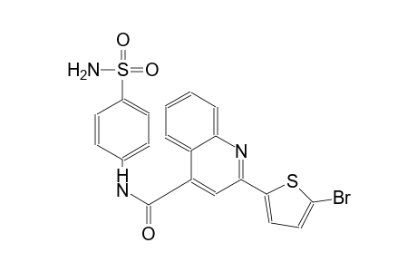 N-[4-(aminosulfonyl)phenyl]-2-(5-bromo-2-thienyl)-4-quinolinecarboxamide
