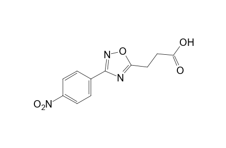 3-(p-nitrophenyl)-1,2,4-oxadiazole-5-propionic acid