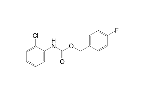 o-chlorocarbanilic acid, p-fluorobenzyl ester