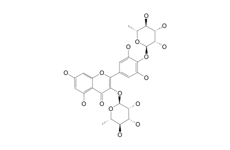 MYRICETIN-3,4'-DIRHAMNOPYRANOSIDE