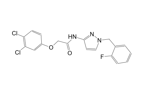 2-(3,4-dichlorophenoxy)-N-[1-(2-fluorobenzyl)-1H-pyrazol-3-yl]acetamide
