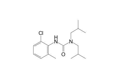 3-(6-chloro-o-tolyl)-1,1-diisobutylurea