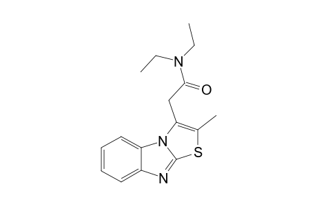 N,N-Diethyl-2-(2-methylbenzo[4,5]imidazo[2,1-b]thiazol-3-yl)acetamide