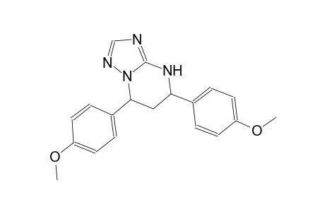 5,7-bis(4-methoxyphenyl)-4,5,6,7-tetrahydro[1,2,4]triazolo[1,5-a]pyrimidine