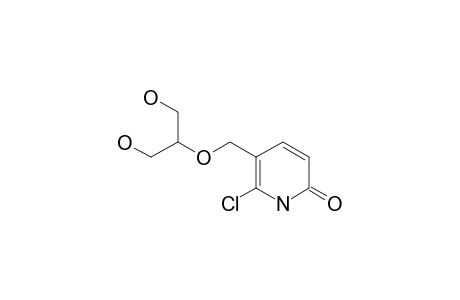 6-chloro-5-[(2-hydroxy-1-methylol-ethoxy)methyl]-2-pyridone