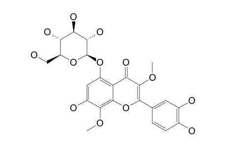 GOSSYPETIN-3,8-DIMETHYLETHER-5-O-BETA-GLUCOPYRANOSIDE