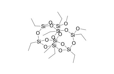 1,3,5,7,9,11,13,15-Octaethyl-7,13-dimethoxytetracyclo[9.5.1.1(3,9).1(5,1)5]octasiloxane