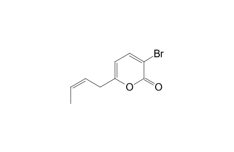 3-Bromo-6(E/Z)-2'-butenyl]-2(2H)-pyranone