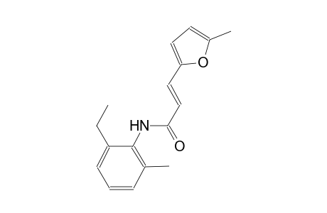 (2E)-N-(2-ethyl-6-methylphenyl)-3-(5-methyl-2-furyl)-2-propenamide