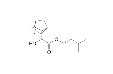 Bicyclo[2.2.1]heptane-2-acetic acid, .alpha.-hydroxy-3,3-dimethyl-, 3-methylbutyl ester