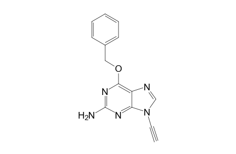 (6-benzoxy-9-ethynyl-purin-2-yl)amine