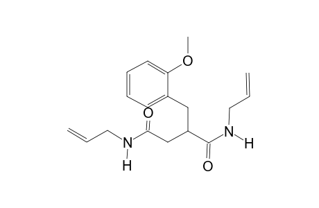 Butanediamide, 2-(2-methoxybenzyl)-N,N'-diallyl-