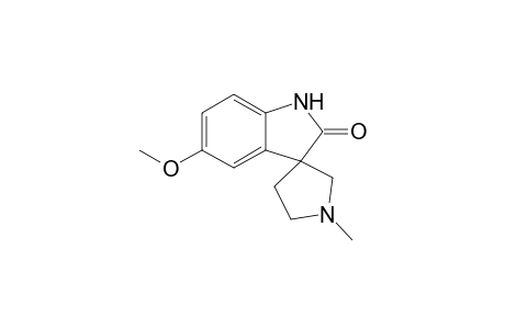 5-Methoxy-1'-methyl-2-spiro[1H-indole-3,3'-pyrrolidine]one