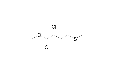 Methyl 2-chloro-4-(methylthio)butanoate