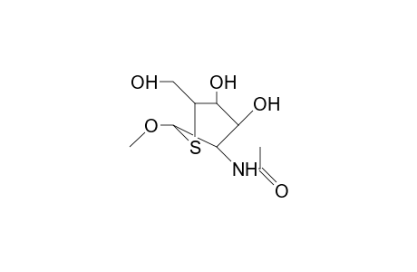 Methyl-2-acetamido-2-deoxy-5-thio.alpha.-D-glucopyranoside