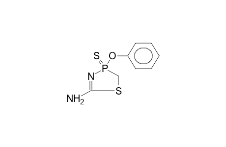 5-AMINO-2-THIOXO-2-PHENOXY-1-AZA-4-THIA-2-PHOSPHOL-1-INE