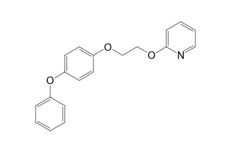 Pyridine, 2-[2-(4-phenoxyphenoxy)ethoxy]-