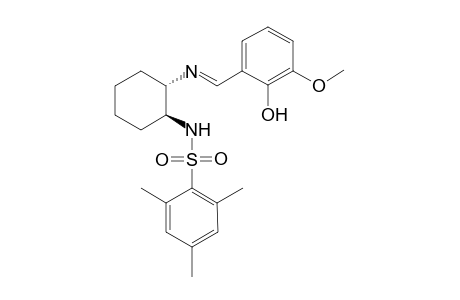 (1S,2S)-2-[N-(2-Hydroxy-3-methoxybenzylidene)amino]-1-[N-(2,4,6-trimethylphenylsulfonyl)amino]cyclohexane