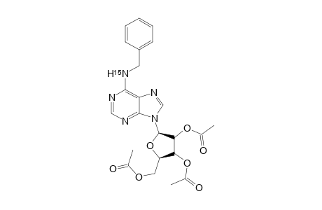 2',3',5'-Triacetyl-6-N-Benzyl(6-15N)adenosine
