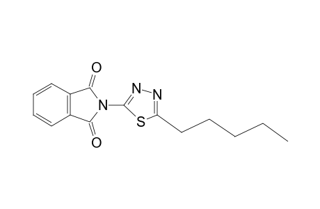 2-(5-Pentyl-1,3,4-thiadiazol-2-yl)-1H-isoindole-1,3(2H)-dione