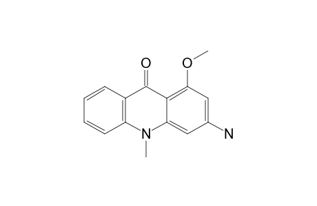 3-AMINO-1-METHOXY-10-METHYL-9-(10H)-ACRIDINONE