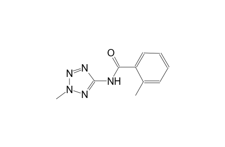 2-methyl-N-(2-methyl-2H-tetraazol-5-yl)benzamide