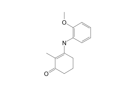 2-METHYL-3-(2'-METHOXYANILINO)-CYCLOHEX-2-EN-1-ONE
