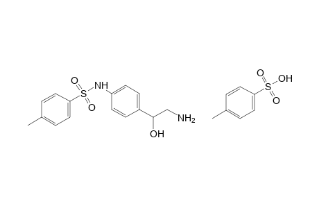 4'-(2-amino-1-hydroxyethyl)-p-toluenesulfonanilide, p-toluenesulfonate