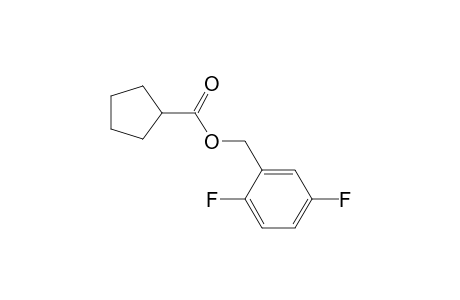 Cyclopentanecarboxylic acid, 2,5-difluorobenzyl ester