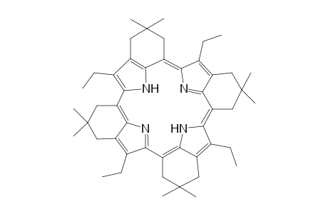 2,7,12,17-Tetraethyl-3,5:8,10:13,15:18,20-tetrakis(2,2-dimethylpropano)porphyrin