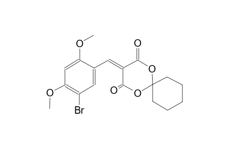 9-[(5-bromo-2,4-dimethoxyphenyl)methylidene]-7,11-dioxaspiro[5.5]undecane-8,10-dione