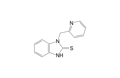 1-(2-pyridylmethyl)-2-benzimidazolinethione