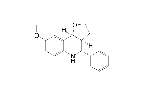 trans-8-methoxy-4-phenyl-2,3,3a,4,5,9b-hexahydrofuro[3,2-c]quinoline