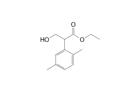 2-(2,5-dimethylphenyl)-3-hydroxy-propionic acid ethyl ester