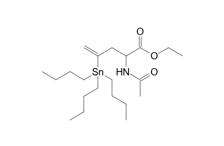 Ethyl N-acetyl-D,L-4-(tri-n-butylstannyl)allylglycinate