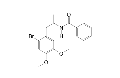 N-Benzoyl-2-bromo-4,5-dimethoxyamphetamine