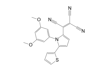 1-(3",5"-Dimethoxyphenyl)-2-(2'-thienyl)-5-tricyanovinylpyrrole