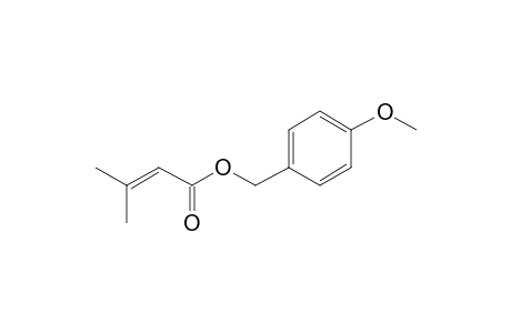 3-Methyl-2-butenoic acid, 4-methoxybenzyl ester