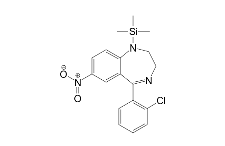 Clonazepam-A (-=O) TMS