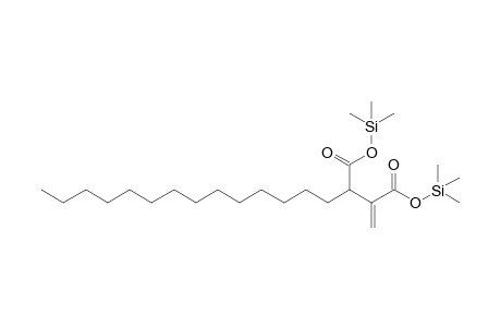 bis(trimethylsilyl) 2-methylene-3-tetradecyl-butanedioate