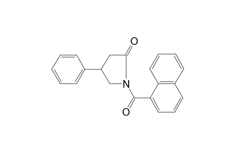 Pyrrolidin-2-one, 1-(1-naphthylcarbonyl)-4-phenyl-