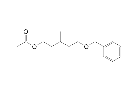 (3-methyl-5-phenylmethoxy-pentyl) ethanoate