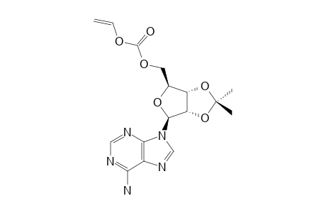 5'-O-(VINYLOXY)-CARBONYL-2',3'-ISOPROPYLIDENADENOSINE